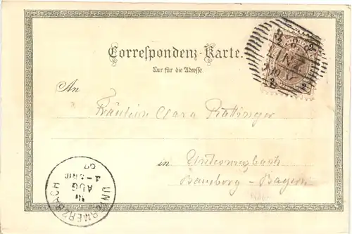 Gruss aus Linz - Litho -700970