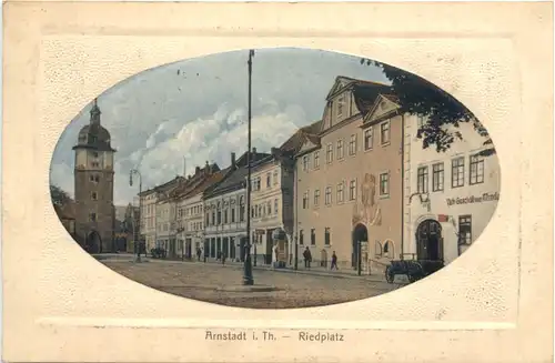 Arnstadt in Thüringen - Riedplatz -701078