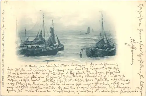 Künstler Ak W. Mesdag -700994