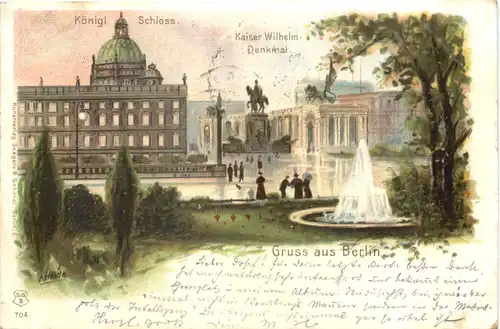 Gruss aus Berlin - Litho -701074