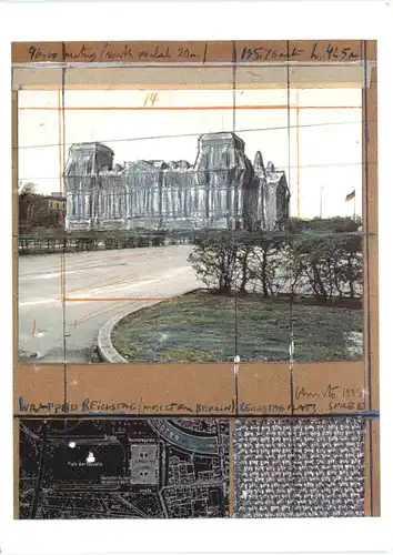 Berlin - Wrapped Reichstag von Christo -701292