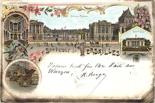 Souvenir de Versailles - Litho -701148