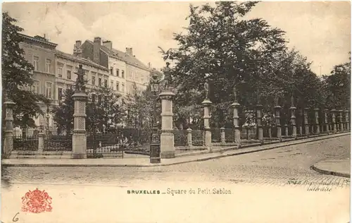 Bruxelles - Square du Petit Sablon -701176