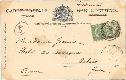 Bruxelles - Square du Petit Sablon -701176