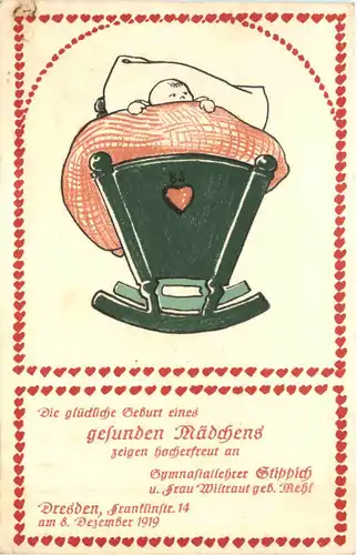 Dresden - Geburtsanzeige -701322