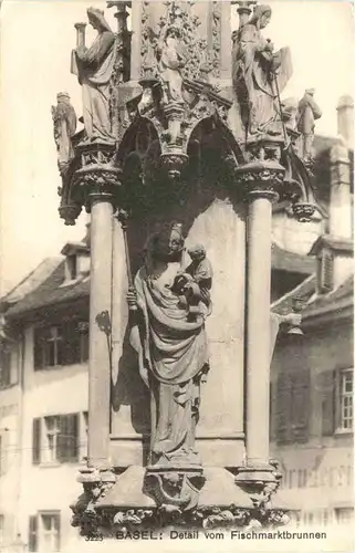 Basel - Fischmarktbrunnen -701210