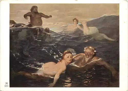 Künstler AK Arnold Böcklin -701402