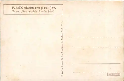 Künstler AK Paul Hey -701406