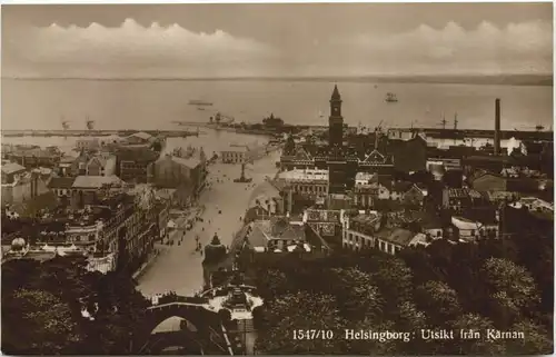 Helsingborg - Utsigt fran Kärnan -701454