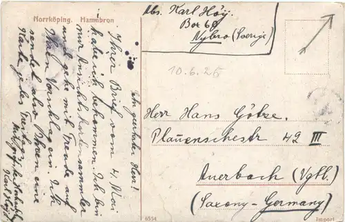 Norrköping - Hammbron -701460