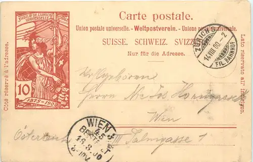 Schweiz - UPU 1900 -701708