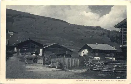 Brigels - Geburtshaus des Rom. Dichters Muoth -701696