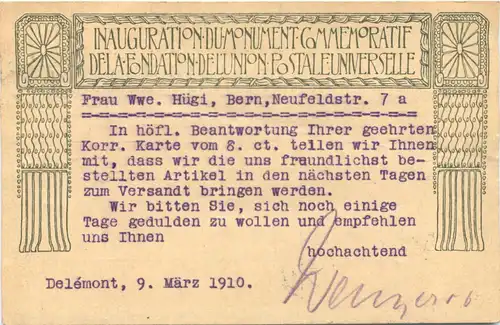 Schweiz - Ganzsache -701716