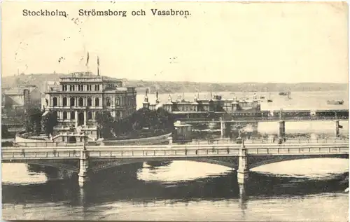 Stockholm- Strömsborg och Vasabron -701560