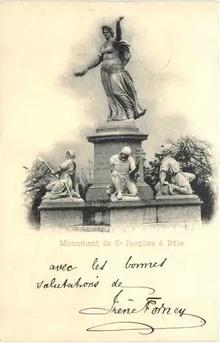 Basel - Monument de St. Jacques -701704
