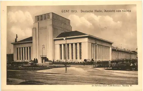 Gent 1913 - Deutsche Halle -701792