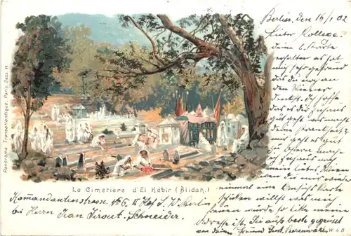 Blidah - Le Cimetiere d El Kebir -701738
