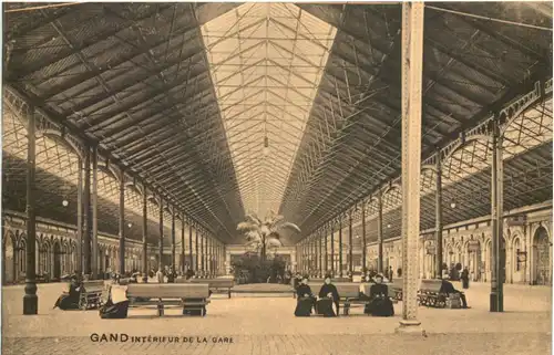 Gand - Interieur de la Gare -701768