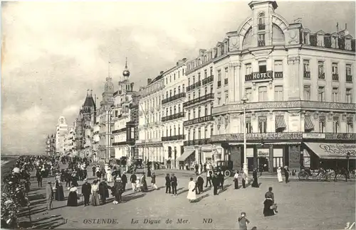 Ostende - La Digue de Mer -701802