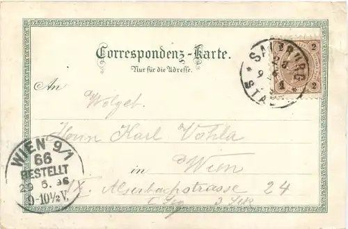 Gruss aus Salzburg - Litho -701918