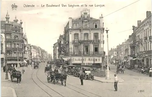 Ostende - Le Boulevard Van Iseghem -701806