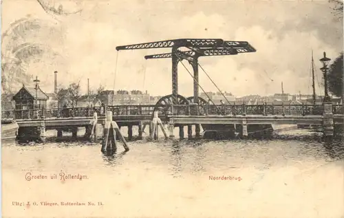 Groeten uit Rotterdam - Noorderbrug -701826