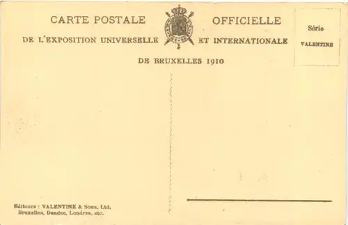 Exposition de Bruxelles 1910 - L Incendie -701784