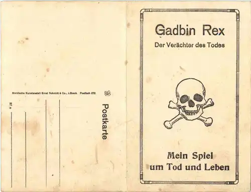 Zirkus - Gadbin Rex - Klappkarte -701886