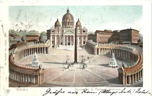 Roma - Basilica di S. Pietro -701982