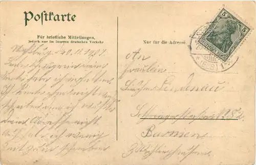 Gruss aus Strassburg - Litho -702002