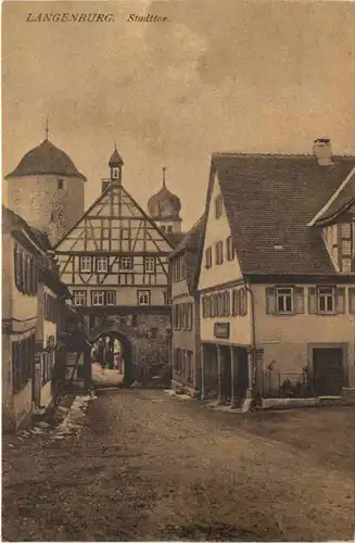 Langenburg - Stadttor -702048