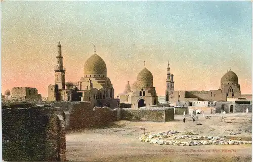 Cairo - The tombs of the Khalifs -702098
