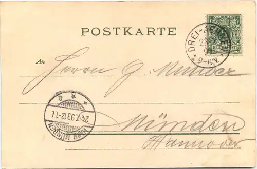 Drei Ähren - Trois Epis - Litho -702010