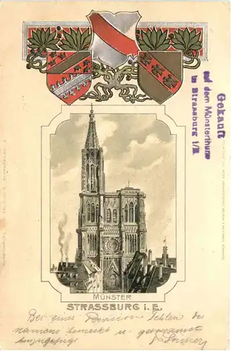 Strassburg - Litho -702006