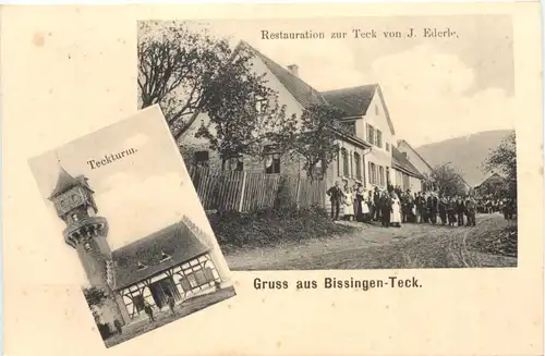 Gruss aus Bissingen - Teck - Restauration zur Teck -702050