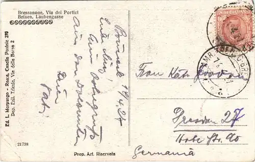 Bressanone - Via dei Portici - Brixen -702046