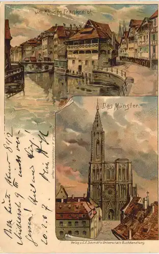 Strassburg - Litho -702004