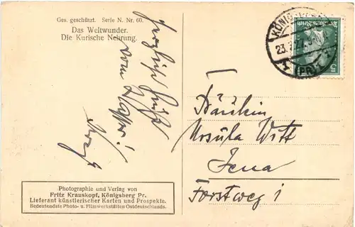 Kurische Nehrung - Ostpreussen -702044