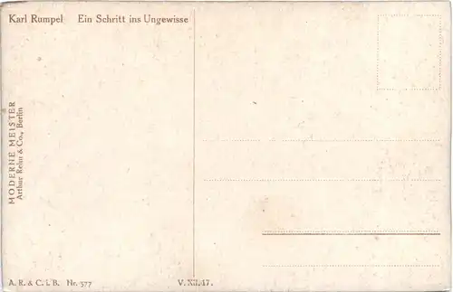 Künstler AK Karl Rumpel -702100