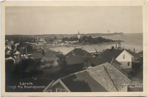 Norge - Larvik - Utsigt fra Barndposten -702162