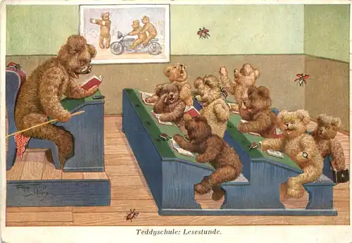 Bären - Teddyschule -702238