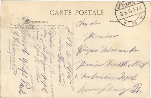 Usine des Clavaux - Feldpost -702282