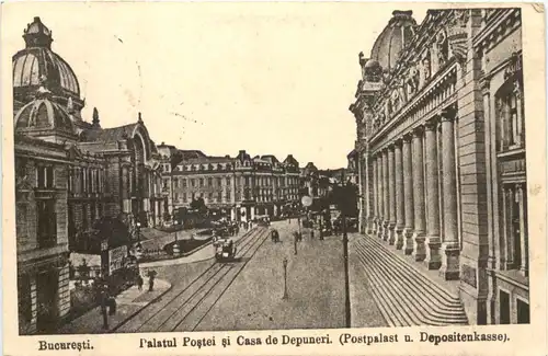 Bucuresti - Palatul Postei si Casa de Depuneri - Feldpost -702298