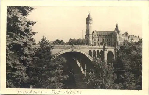 Luxembourg - Pont Adolphe -702194