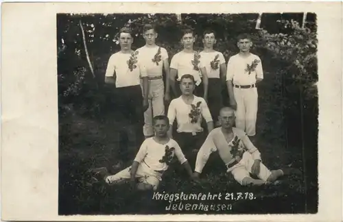 Jebenhausen - Kriegsturnfahrt 1918 - Göppingen -702256