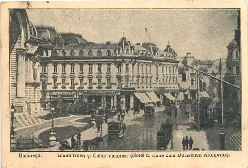 Bucuresti - Grand Hotel si Calea Victoriei - Feldpost -702296