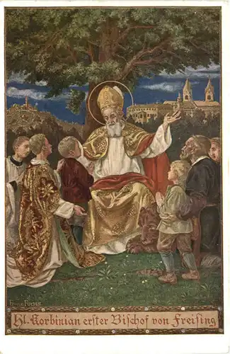 Hl. Korbinian erster Bischof von Freising -702200