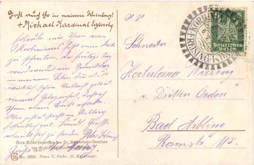 Hl. Korbinian erster Bischof von Freising -702200