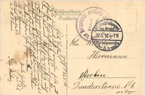 Stenay - Berliner Tor - Feldpost -702382