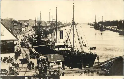Der Hafen von Libau -702468
